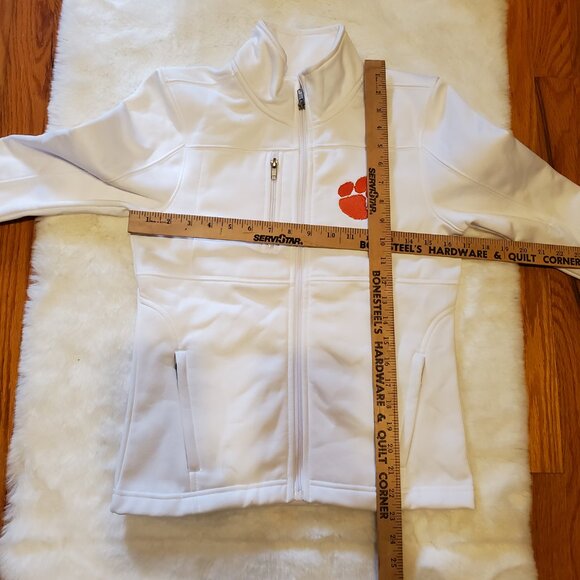 Gen 2 Full-Zip Jacket Clemson Tigers Paw Embroidered Logo S thumb holes NWT - Picture 2 of 8